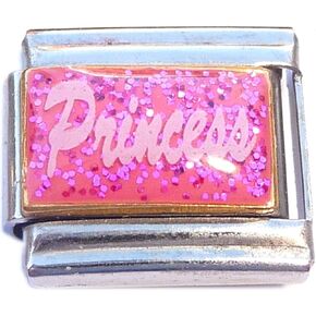 NewCharms Princess on Pink Italian Charm in Saudi Arabia