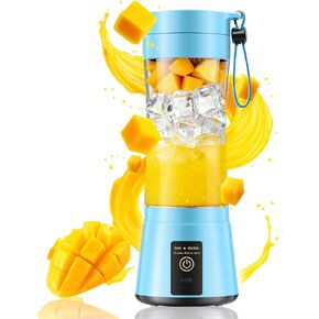 Portable Blender Personal Size Blender - Blender for Shakes and Smoothies, Mini Blender with 380Ml Travel Cup, Suit for Kitchen, Travel, Gym in Kuwait