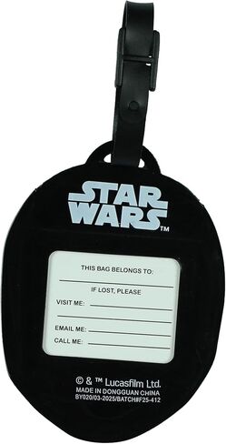 Disney Star Wars The Mandalorian Mando and Grogu 2 Pack Rubber ID Luggage Tags in Saudi Arabia