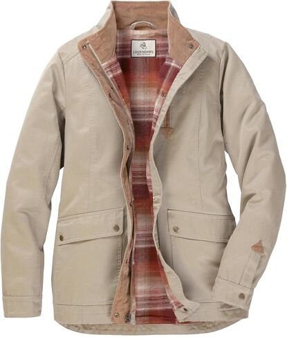 Legendary Whitetails Women's Shirt Jacket Long Sleeve Flannel Lined in Saudi Arabia