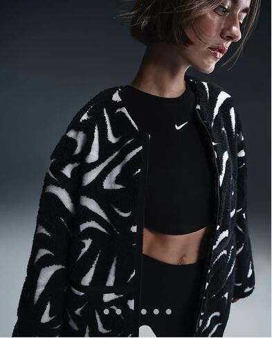 Nike Sportswear Women's Loose High-Pile Jacket in Saudi Arabia