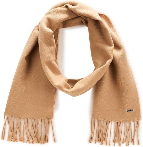 BOSS womens Fringe Solid Wool Scarf in Saudi Arabia