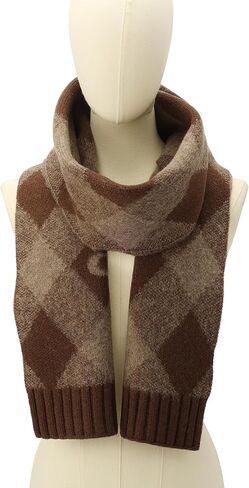 كاتم صوت Argyle Knit للسيدات من Coach in Kuwait