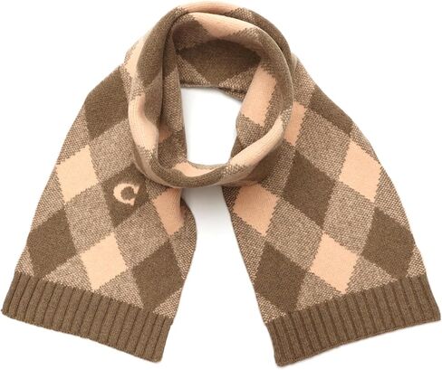 كاتم صوت Argyle Knit للسيدات من Coach in Kuwait
