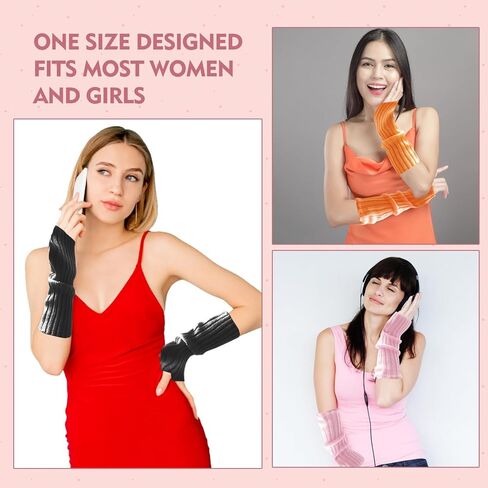 8 Pairs Arm Kawaii Warmers Sleeves 8 Colors with Thumb Hole Wrist Warmers Long Fingerless Gloves Cute Y2k Harajuku Style for Women Girls Lolita Costume School in Saudi Arabia