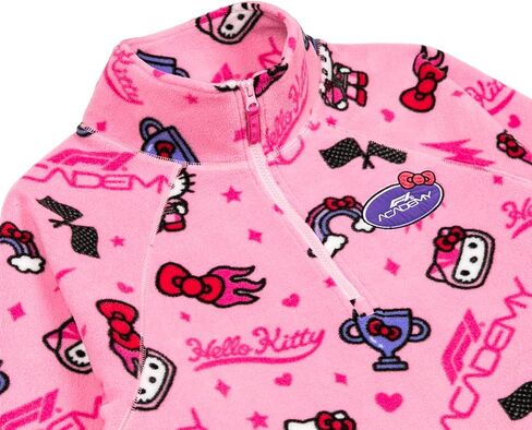 F1A x Hello Kitty Women's All Over Print Polar Fleece Jacket in Saudi Arabia