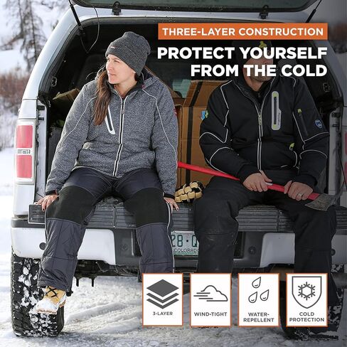 سترة RefrigiWear النسائية المتطرفة - معطف شتوي معزول مع غطاء رأس سهل الارتداء، غلاف خارجي مقاوم للرياح وطارد للماء in Kuwait