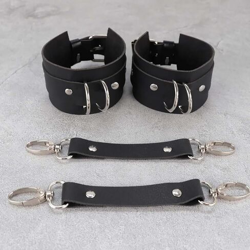 Punk Women Waist Belts pants PU Leather Fashion Body Belt Circle Rave Halloween Accessories Belt Adjustable Gothic pants Women's Bondage Body Strap, Leather, Sexy Bondage Set in Saudi Arabia