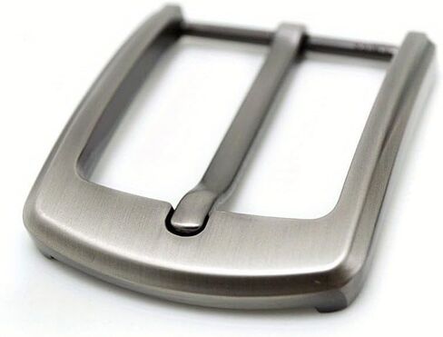 2pcs 40mm Zinc Alloy Men's Casual Belt Buckle End Bar Heel bar Buckle Single Pin Half Buckle for Leather Craft Jeans Webbing in Saudi Arabia