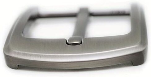 2pcs 40mm Zinc Alloy Men's Casual Belt Buckle End Bar Heel bar Buckle Single Pin Half Buckle for Leather Craft Jeans Webbing in Saudi Arabia