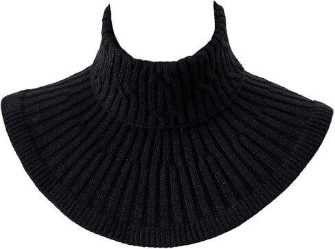 Neck Warmer Scarf Neckerchief Warm Detachable Wrap False Collar Warm Winter Cycling Windproof Turtleneck Collar in Saudi Arabia