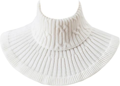 Neck Warmer Scarf Neckerchief Warm Detachable Wrap False Collar Warm Winter Cycling Windproof Turtleneck Collar in Saudi Arabia