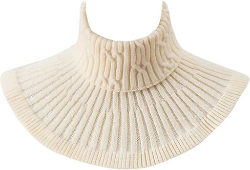 Neck Warmer Scarf Neckerchief Warm Detachable Wrap False Collar Warm Winter Cycling Windproof Turtleneck Collar in Saudi Arabia