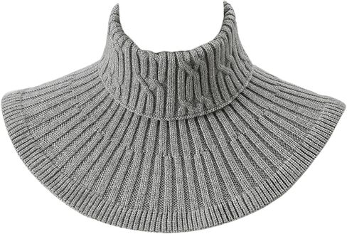 Neck Warmer Scarf Neckerchief Warm Detachable Wrap False Collar Warm Winter Cycling Windproof Turtleneck Collar in Saudi Arabia