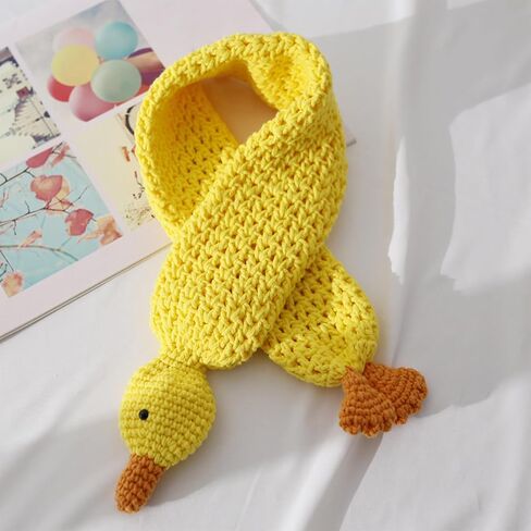 Cartoon Designs Crochet Scarf for S Fall and Winter Wear Knitted Warm Scarves Wrap Neckerchief Neck Warmer Fall in Saudi Arabia
