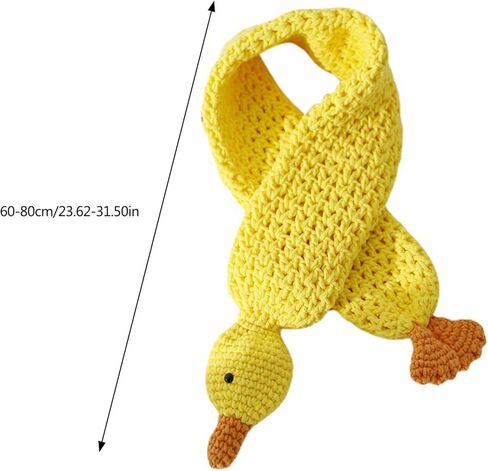 Cartoon Designs Crochet Scarf for S Fall and Winter Wear Knitted Warm Scarves Wrap Neckerchief Neck Warmer Fall in Saudi Arabia