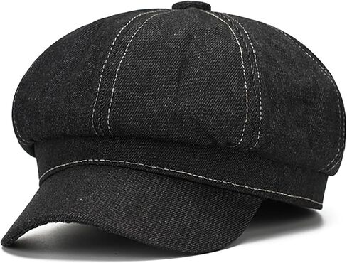 Women Denim Beret Hat Washed Newsboy Caps French Cap in Saudi Arabia