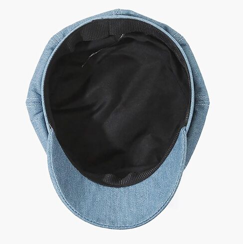 Women Denim Beret Hat Washed Newsboy Caps French Cap in Saudi Arabia