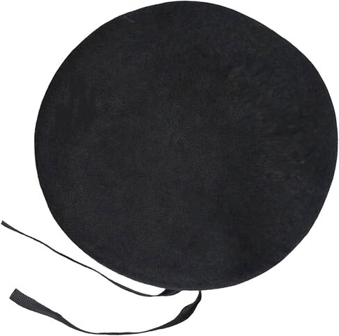 Army Style Berets Hat British Military Beret Hats Wool with Leather Sweatband Vintage Fashion Cap for Men Women in Saudi Arabia