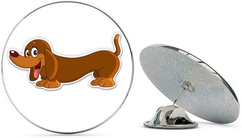 Dachshund Cute Metal 0.75" Lapel Hat Pin Tie Tack Pinback in Saudi Arabia
