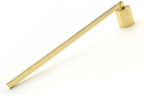 Stainless Steel Straight Tube Candle Snuffer Wick Trimmer Candle Cover Hand Candle Extinguisher Tools Accessories (Silver) in Saudi Arabia