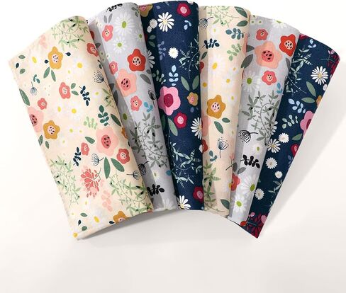 Handkerchief for Women Cotton Women Handkerchiefs Floral Ladies Handkerchief Cotton Ladies Hankies Printed Women's Hankies in Saudi Arabia