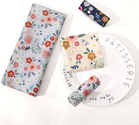 Handkerchief for Women Cotton Women Handkerchiefs Floral Ladies Handkerchief Cotton Ladies Hankies Printed Women's Hankies in Saudi Arabia