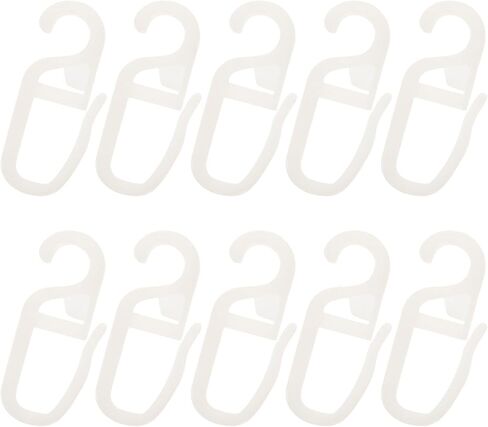 TIDTALEO Curtain Track Hooks and Pulley Replacement Plastic Curtain Rail Pulley Hooks for Drapes and 10pcs Set for Window Treatment Hardware in Saudi Arabia