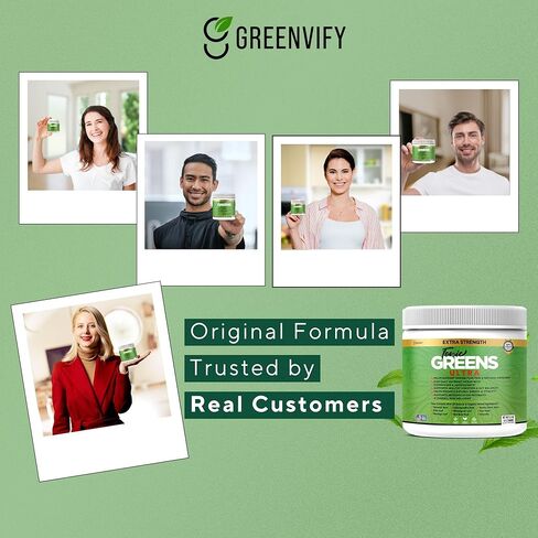Tonic Greens Ultra، مكمل غذائي فائق القوة مع عشبة القمح ومضادات الأكسدة، 5.3 أونصة (1) in Kuwait