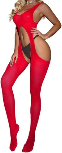 Fishnet Bodysuit For Women Plus Size Body Stocking Rave Outfits Exotic Dancer Wear Fishnet Lingerie in Saudi Arabia
