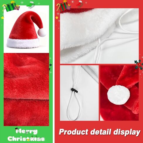 3 Pcs 12 foot Skeleton Christmas Outfit Skeleton Clothes Costume Accessories Includes 44 Inch Giant Santa Hat and Scarf Metallic Garlands for Halloween Xmas Party Supplies in Saudi Arabia