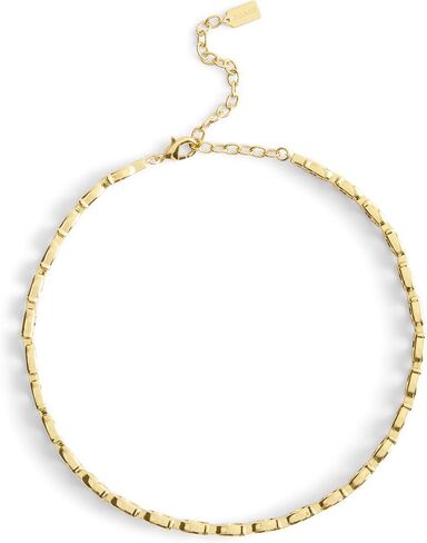 COACH Jewelry Women's Beveled Signature C Link Choker Necklace in Saudi Arabia