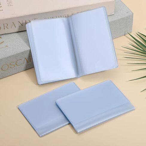 3 Packs Plastic Wallet Insert Credit Card Holder Clear Wallet Photo Insert Card Picture Sleeves for Wallets Photo Inserts for Bifold or Trifold(10 Pages) in Saudi Arabia