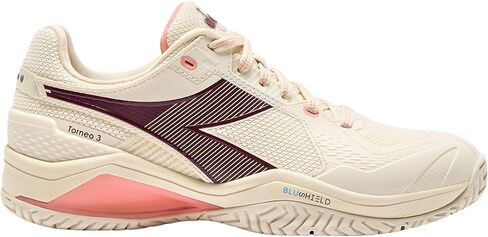 حذاء التنس Blushield Torneo 3 All Ground للسيدات من Diadora. in Saudi Arabia