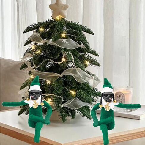 عيد الميلاد قزم دمية الحلي، اليدوية الديكور دمية قزم، الهيب هوب الحلي أفخم لعبة لعيد الميلاد حزب عطلة ديكور المنزل حديقة in Kuwait