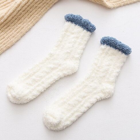 Women’s Fuzzy Socks Soft Cozy Fluffy Winter Winter Warm Plush Thermal Sleeping Sock Comfy Home Gifts for Wife in Saudi Arabia