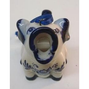 Santa's World Blue and White Ornament (Pitcher B) in Saudi Arabia