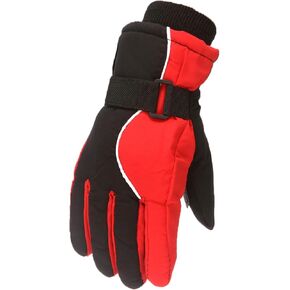قفازات التزلج على الجليد للأطفال مقاومة للماء في فصل الشتاء قفازات الثلج للأطفال على الجليد قفازات دافئة للطقس البارد in Kuwait