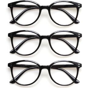 نظارات القراءة SIGVAN المكونة من 3 قطع بمفصلات زنبركية أنيقة للقراء باللون الأسود/السلحفاة للرجال والنساء in Kuwait