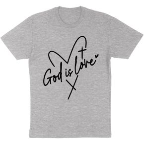 Heart God is Love Shirt Unisex in Saudi Arabia
