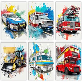 Aihonmin Racing Car Number Painting DIY Craft Kits Vibrant Racing Paint by Numbers Kits with Brushes and Acrylic Pigment Graffiti Style Home Decoration for Teenage Racer 16x20Inch (DIY Frame) in Kuwait