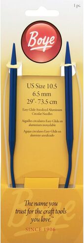Boye 29-Inch Aluminum Circular Knitting Needles, Size 13 in Kuwait