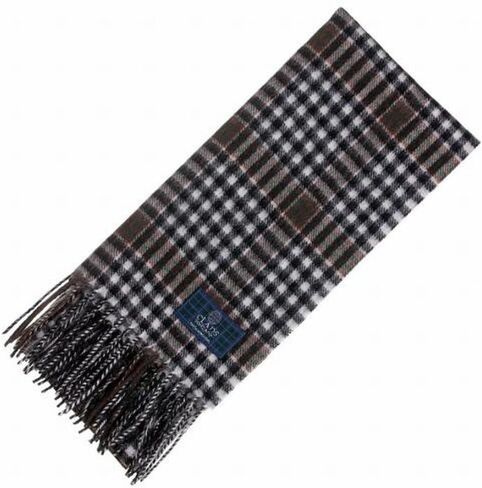 Stewart Muted Blue Tartan Scarf - Scottish Wool Clan Scarves in Saudi Arabia