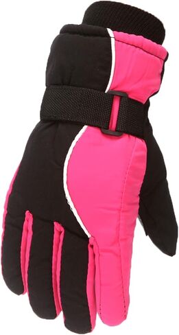 Ski Snowboard Gloves Kids Waterproof Winter Snow Glove Children Snowboard Warm Gloves for Cold Weather in Saudi Arabia