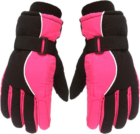 Ski Snowboard Gloves Kids Waterproof Winter Snow Glove Children Snowboard Warm Gloves for Cold Weather in Saudi Arabia