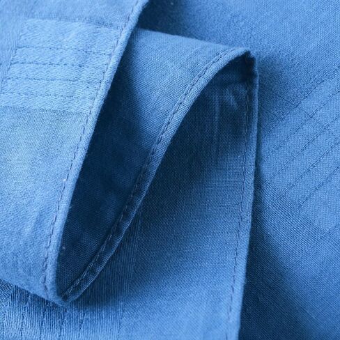 12PCS Blue Men’s Handkerchief 15.7x15.7 Inch Classic Pocket Square Handkerchiefs Set in Saudi Arabia