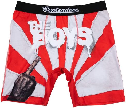 Contenders x The Boys Boxer Briefs - Ultra-Soft Stretch Underwear for Men – No Ride-Ups, Breathable – For All-Day Wear in Saudi Arabia