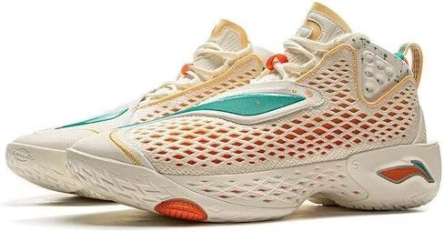 LI-NING BADFIVE 5 أحذية كرة السلة للرجال خفيفة الوزن عالية الارتداد لكرة السلة في الهواء الطلق حذاء رياضي ABFV025 in Kuwait