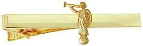 J79G Angel Moroni Gold Tie Bar سبيكة المورمون لحظة واحدة في الوقت المناسب LDS CTR in Saudi Arabia