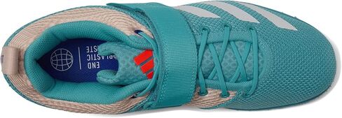 Adidas Powerlift 5 Preloved أزرق/أبيض/أحمر شمسي للرجال 11، للنساء 12 متوسط in Kuwait
